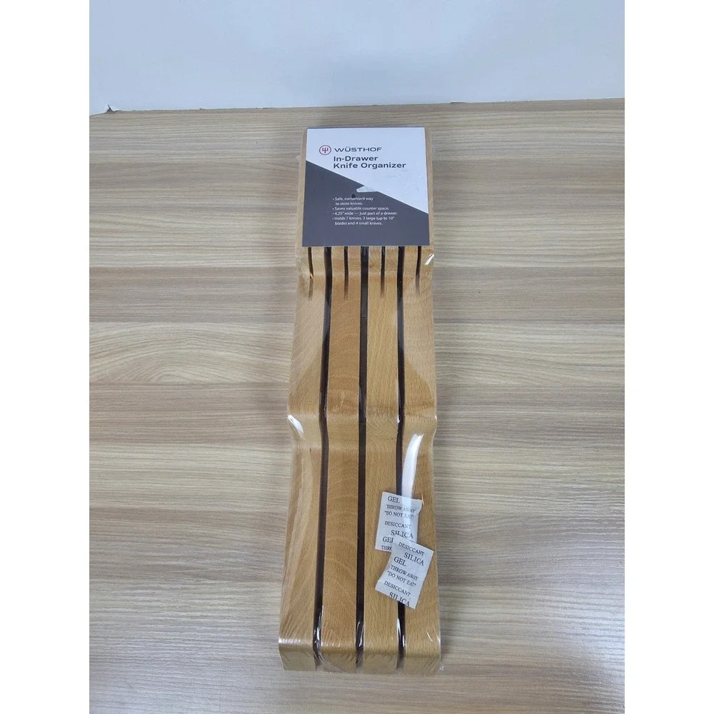 WUSTHOF In-Drawer 7 Knife Organizer Item #8000 New Sealed Kitchen 17
